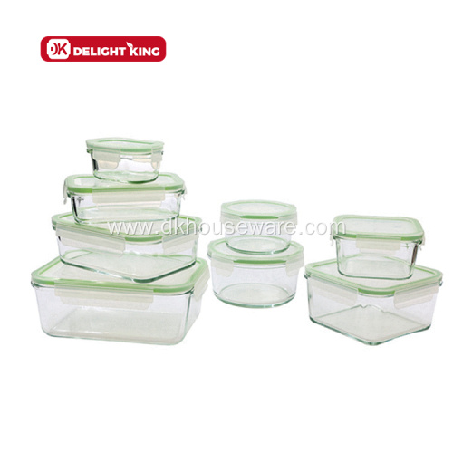 Oven Safe Nested Glass Storage Containers Set